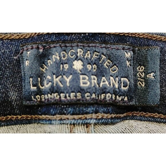 Lucky Brand Jeans Womens Size 2/26 Charlie Skinny Premium Italian Stretch - Picture 2 of 5
